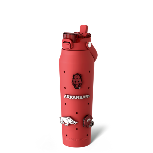 Bottle Buddy 32oz | Arkansas Razorbacks | Skin + Budz Bundle