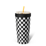 To-Go Buddy | Black & White Checkered