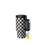 Thicc Buddy 16oz | Black & White Checkered