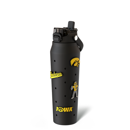 Bottle Buddy 32oz | Iowa Hawkeyes | Skin + Budz Bundle