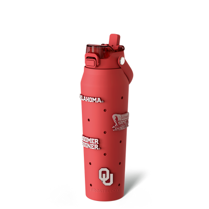 Bottle Buddy 32oz | Oklahoma Sooners | Skin + Budz Bundle