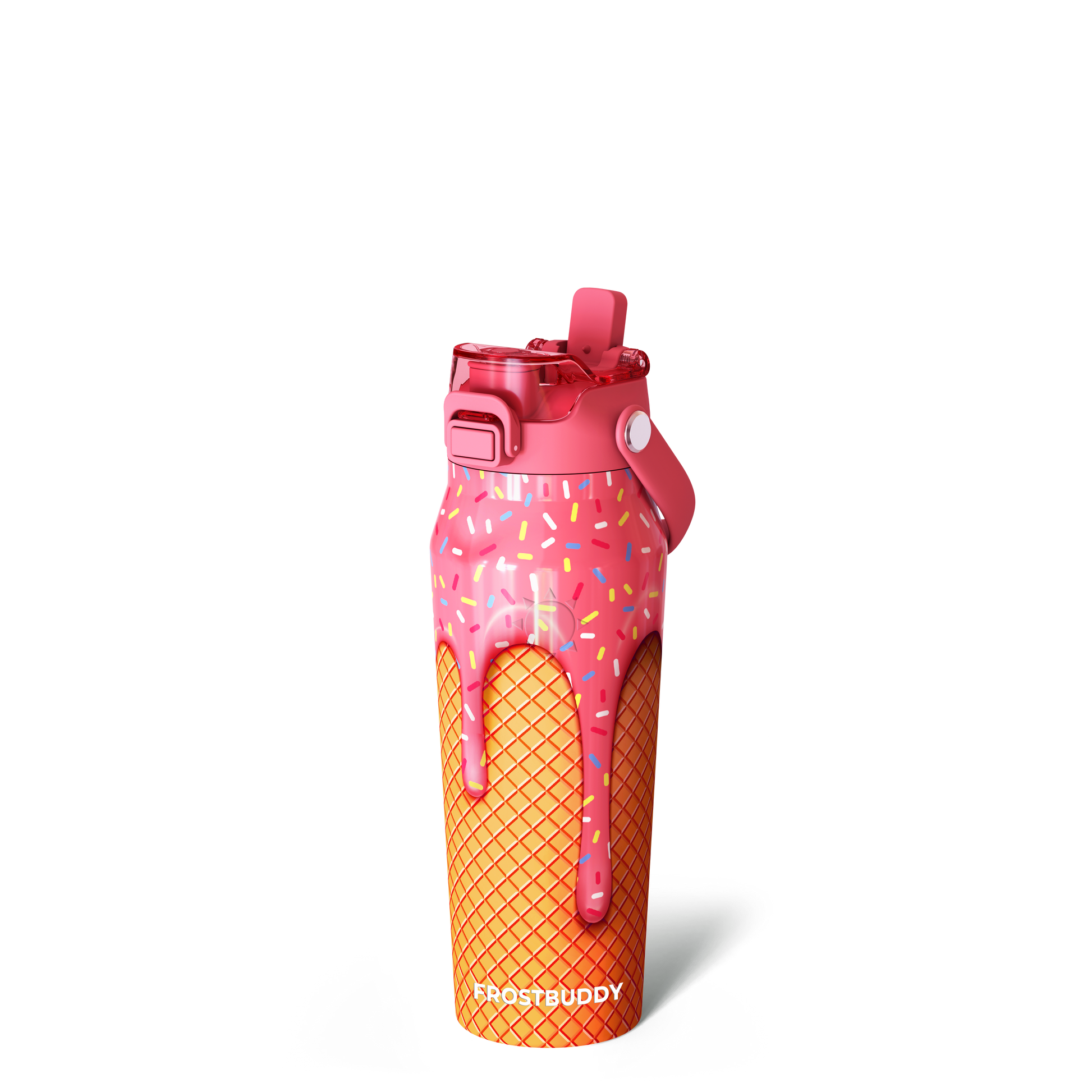 Bottle Buddy 24oz | Pink Ice Cream