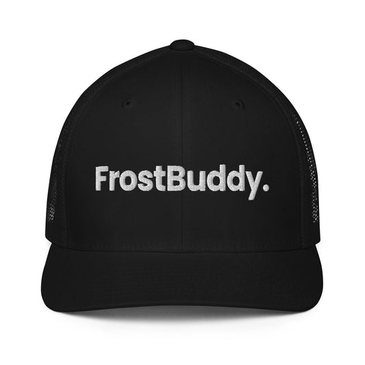 Frost Buddy Black Logo Closed-back Trucker Cap #color_black