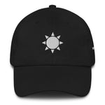 Frost Buddy Black Sun Dad Hat #color_black