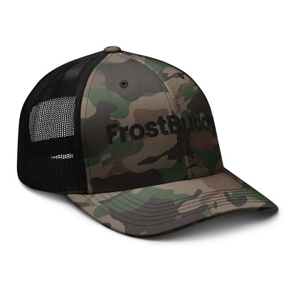Frost Buddy Logo Camouflage Trucker Hat