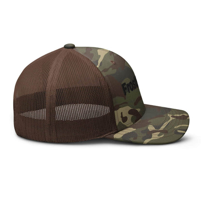 Frost Buddy Logo Camouflage Trucker Hat