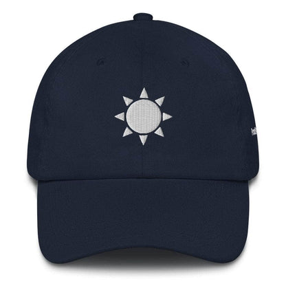 Frost Buddy Navy Sun Dad Hat #color_navy