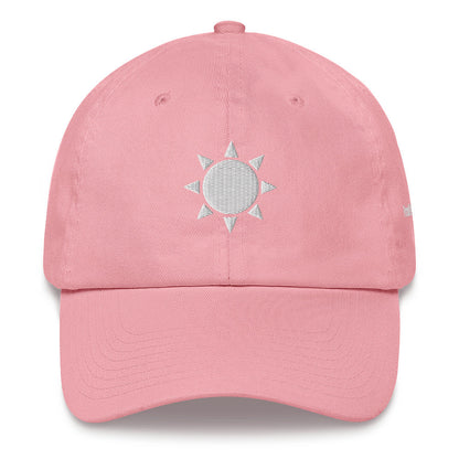 Frost Buddy Pink Sun Dad Hat #color_pink