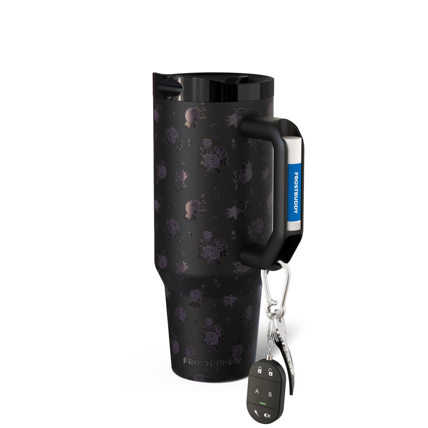 Thicc Buddy 40oz | Black Floral