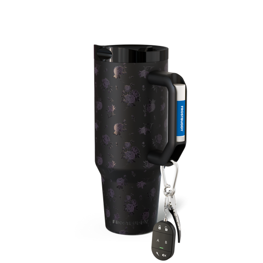 Thicc Buddy 40oz | Black Floral